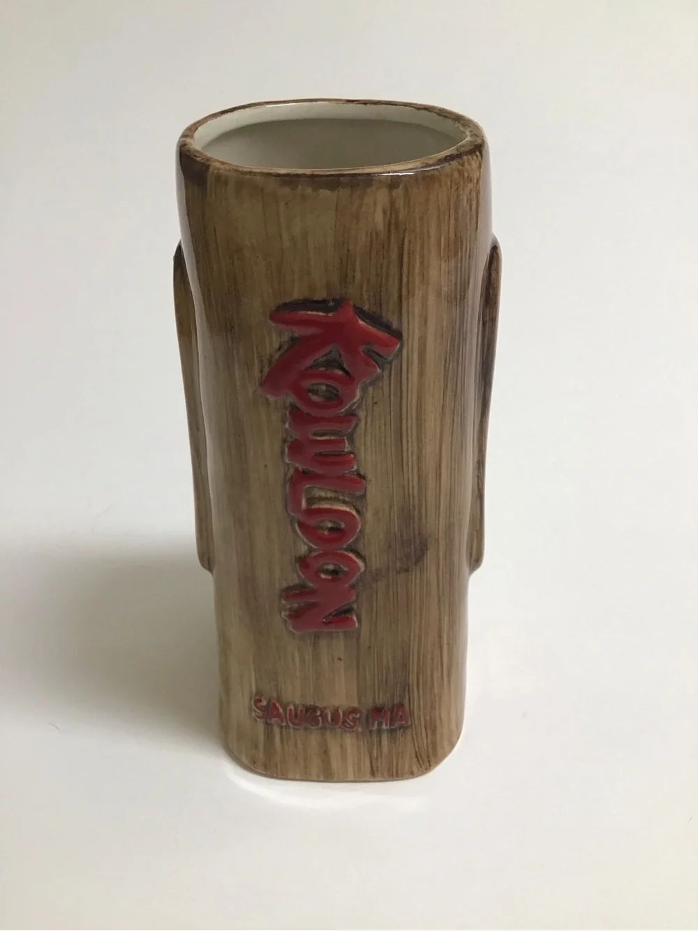 Tiki Mug Kowloon Moai Saugus Mass Resturant Tiki Bar 6” Tall KGS 2018 Man Cave